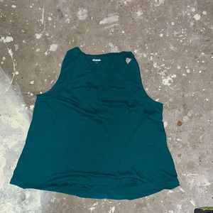Teal tank top